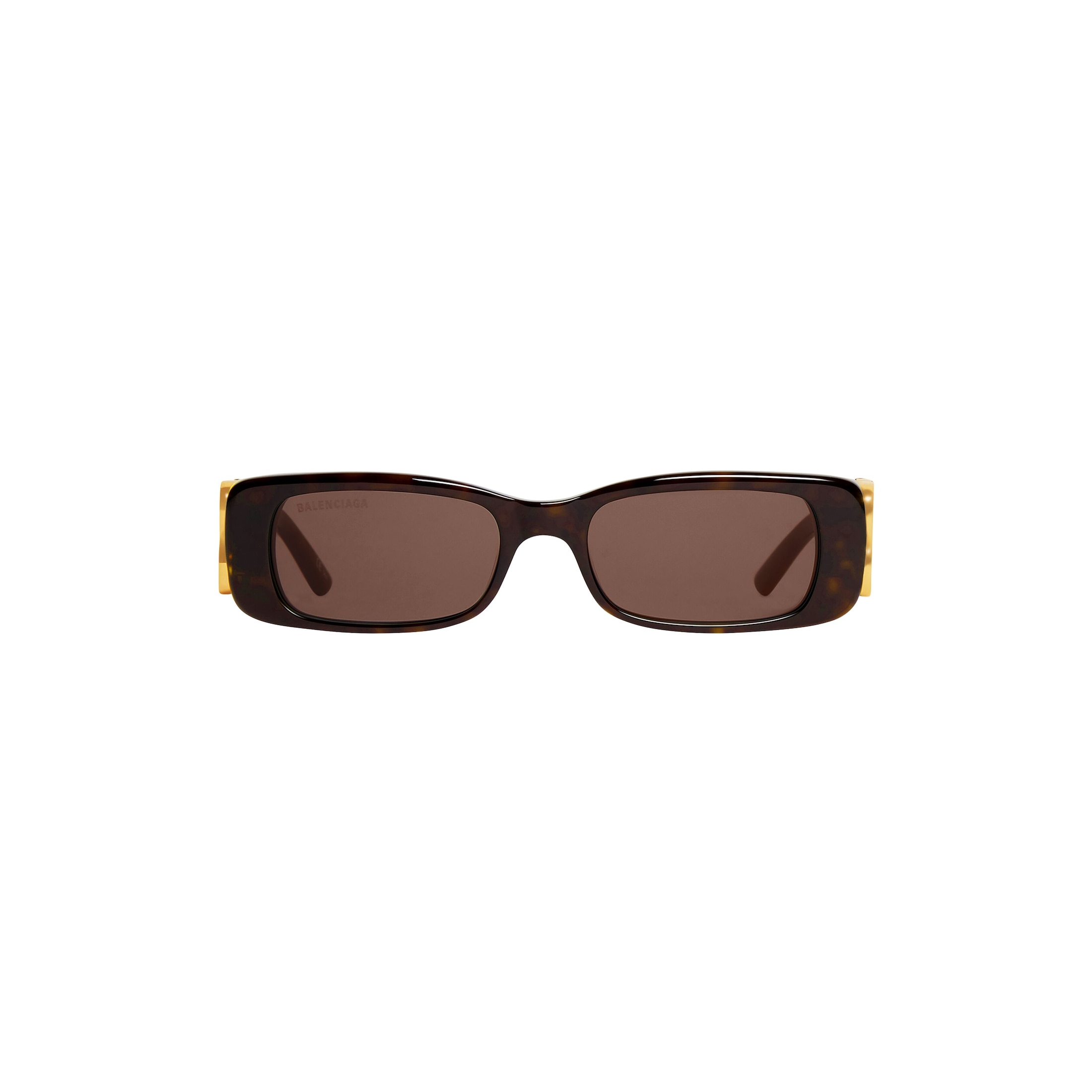Women’s Dynasty Rectangle Sunglasses in Brown - Image 1